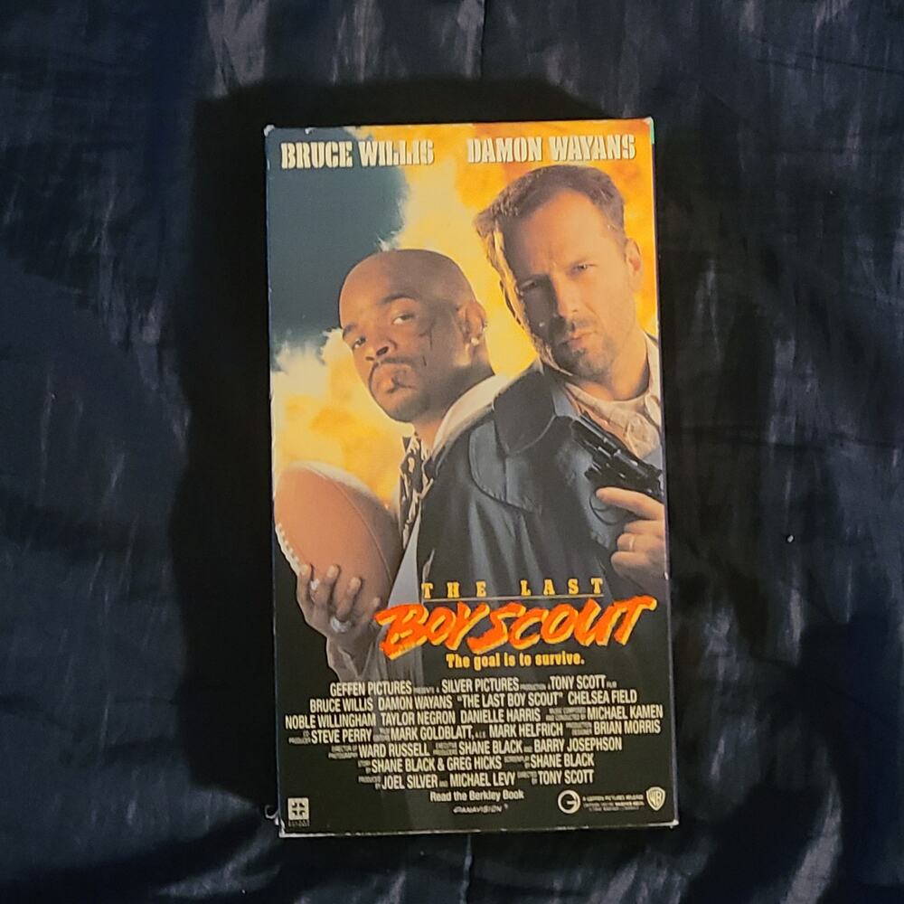 The Last Boy Scout (VHS, 1991) First Release, Bruce Willis, Damon Wayans